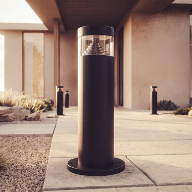Image of Edit Inti 30 Cool White LED Outdoor Bollard Light
