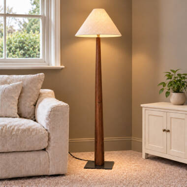 Image of Westport Bellanova Wood Floor Lamp