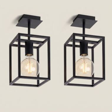 Edit Chiswick Semi-Flush Ceiling Light - Pack of 2