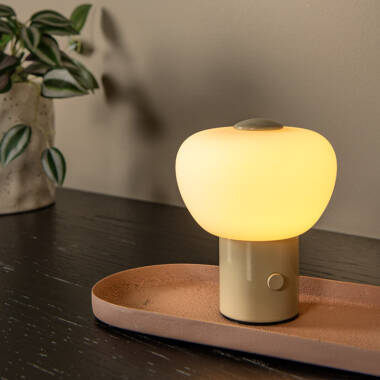 Lucide Gustav LED USB Rechargeable Touch Table Lamp