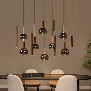 Lucide Jasmine LED 14 Light Bar Ceiling Pendant