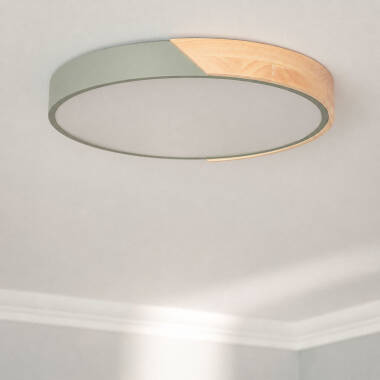 Image of Edit Dari Round 24W CCT LED Flush Ceiling Light