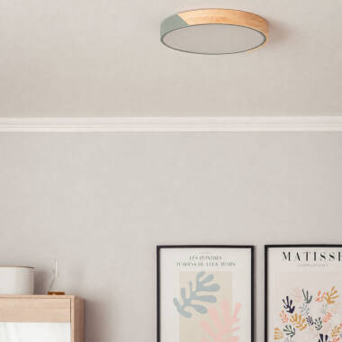 Image of Edit Dari Round 24W CCT LED Flush Ceiling Light