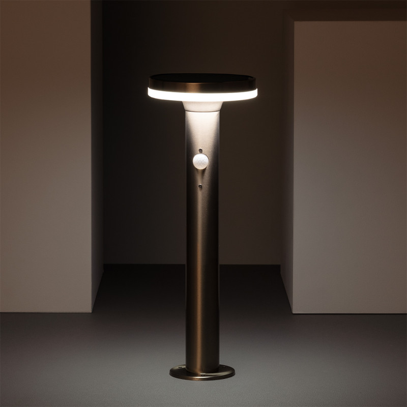 Image of Helios 6W Solar LED Post Light with Motion Sensor