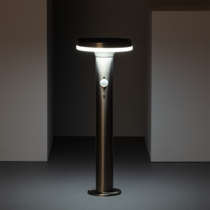 Image of Helios 6W Solar LED Post Light with Motion Sensor