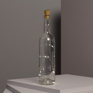Image of Edit Solar LED String Light for Bottle