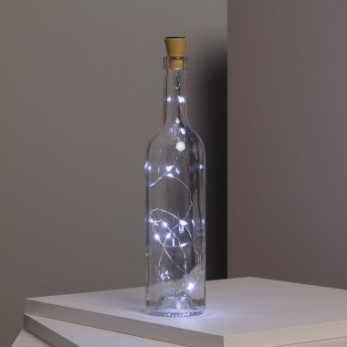 Image of Edit Solar LED String Light for Bottle