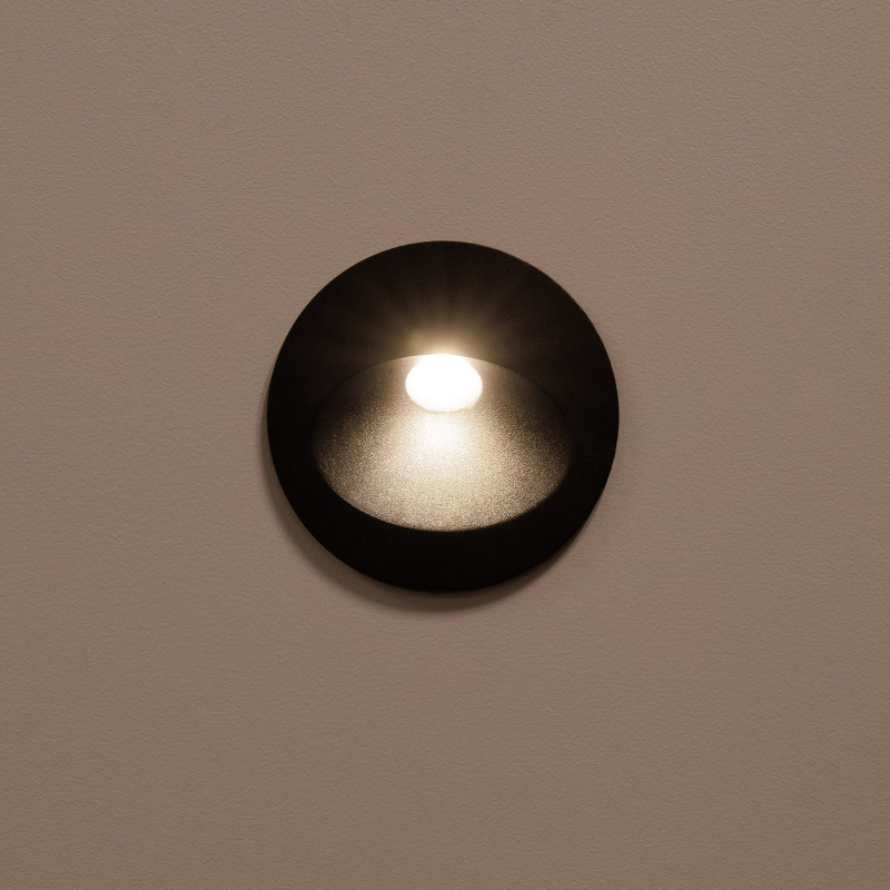 Image of Edit 3W Town Outdoor Recessed LED Wall Light