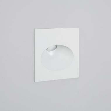 Edit 3W Coney Outdoor Recessed LED Wall Light