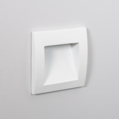 Edit Leif 4W LED Outdoor Square Recessed Wall Light