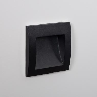 Edit Leif 4W LED Outdoor Square Recessed Wall Light