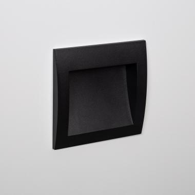 Edit Natt 4W LED Outdoor Square Recessed Wall Light