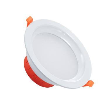 Round 12W LED Downlight New Lux IP44 Cutout 135mm