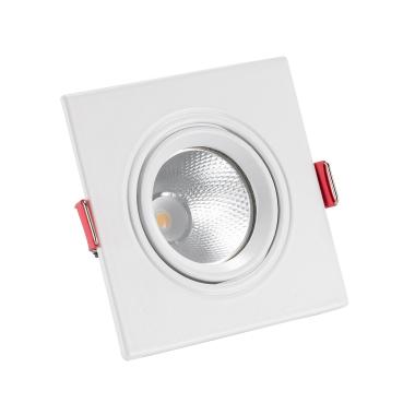 Square 5W COB LED Adjustable Downlight New Madison Cutout 75mm