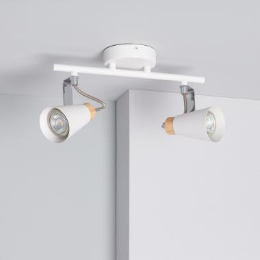 Edit Mara 2 Light Adjustable Ceiling Spotlight Bar