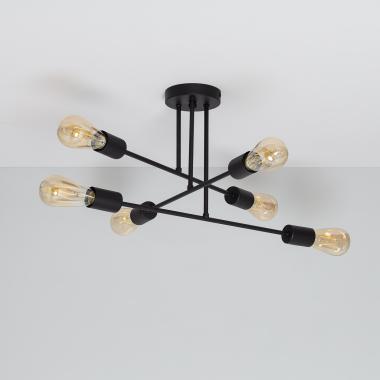 Edit Fimbo 6 Arm Semi-Flush Ceiling Light