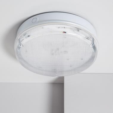 Hublot 24W LED Clear Round Non Permanent Emergency Flush Ceiling Light