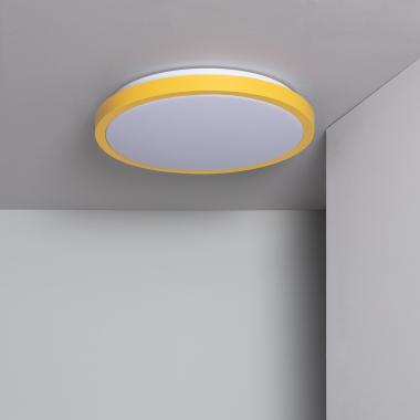 Edit 19W Faina Metal Round LED Flush Light