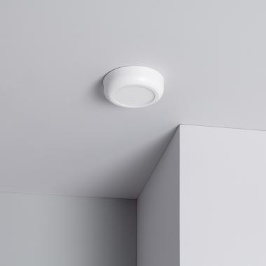 6W Round LED Flush Ceiling Light D120 mm