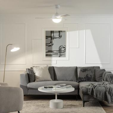 Image of Edit Aran 15W Colour Selectable LED Ceiling Fan 107cm with DC Motor