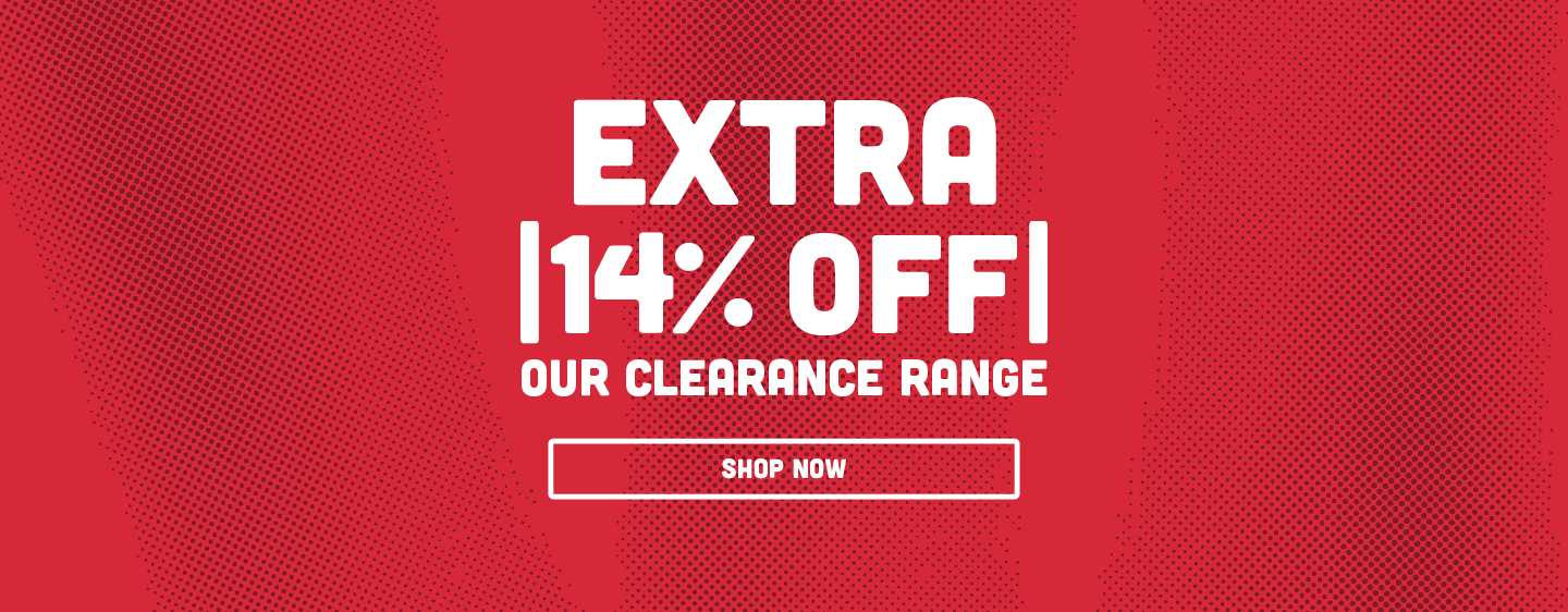 Extra 14% off Clearance