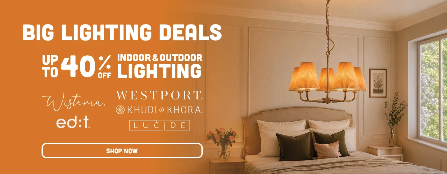 Big Lighting Deals - Up to 40% Off