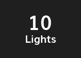2M Suri Nikola Solar LED Festoon Lights - 10 Lights