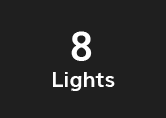 3.5M 365 Vivo Solar LED Filament Festoon Light - 8 Lights