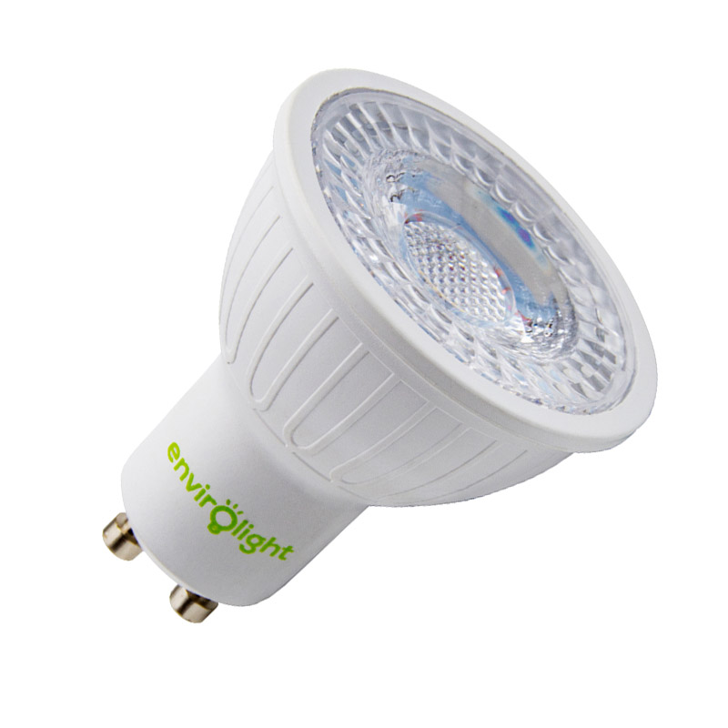 Envirolight 5W Warm White Dimmable LED GU10 Bulb - Flood Beam