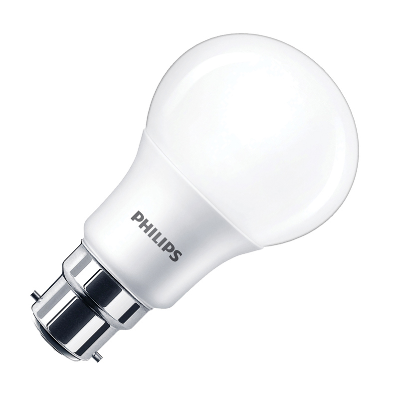 Philips CorePro 5W Warm White LED Frosted GLS Bulb - Bayonet Cap