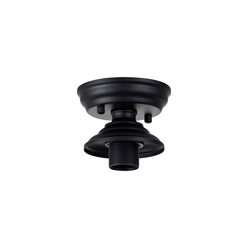 Missouri Flush Ceiling Light - Matt Black