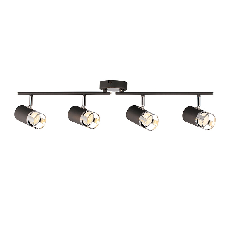 Atlanta 4 Light Spotlight Bar - Chrome